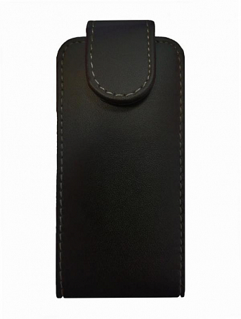 Кожаный чехол для Nokia 5530 (Черный)