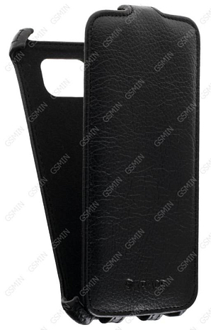 Кожаный чехол для Samsung Galaxy S6 G920F Armor Case (Черный)