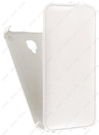 Кожаный чехол для Alcatel One Touch Pop 2 (5) 7043 Armor Case (Белый)