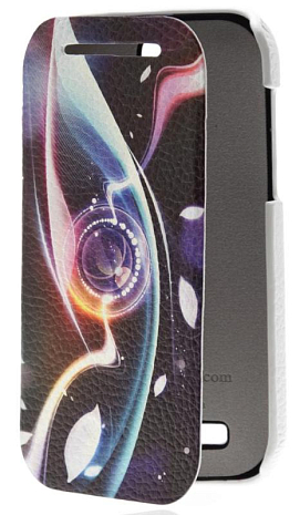    HTC Desire SV / T326e Sipo Premium Leather Case "Book Type" - H-Series (White) ( 57)