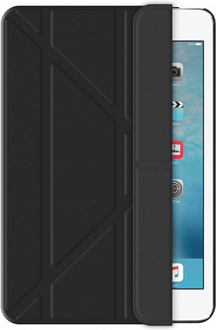 Чехол подставка Deppa Wallet Onzo для Apple iPad mini 4 (Черный) 88011