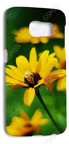 Чехол-накладка для Samsung Galaxy S6 Edge G925F (Белый) (Дизайн 179)