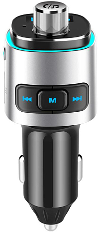 FM   Bluetooth Handsfree GSMIN BC42 (  QC 3.0 + USB, Micro SD, BT 5.0)     ()