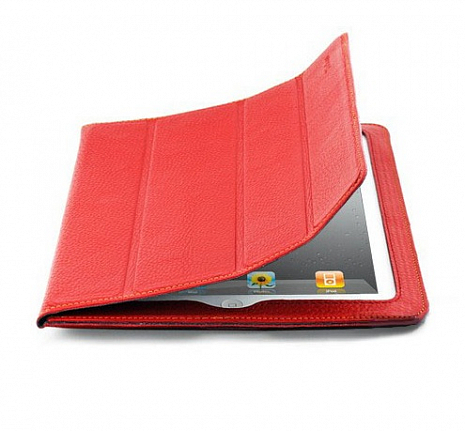 Кожаный чехол для iPad 2/3 и iPad 4 Yoobao iSmart Leather Case (Красный)