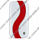 Кожаный чехол для Samsung Galaxy S3 (i9300) Melkco Premium Leather Case - Special Edition Jacka Type (White/Red LC)