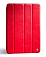 Кожаный чехол для iPad 2/3 и iPad 4 Hoco Crystal Leather Case (Красный)