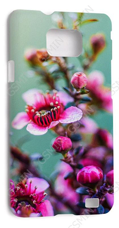 Чехол-накладка для Samsung Galaxy S2 Plus (i9105) (Белый) (Дизайн 166)