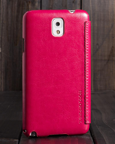    Samsung Galaxy Note 3 (N9005) Hoco Crystal Series View Leather Case ()