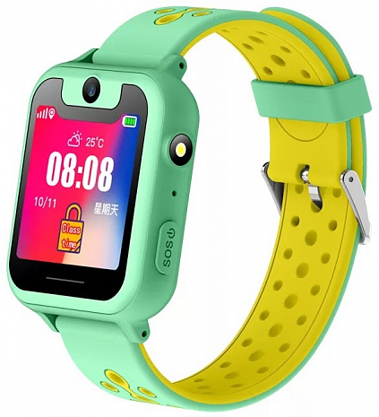Умные детские часы Smart Baby Watch X (Зеленый)