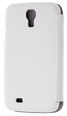 Кожаный чехол для Samsung Galaxy S4 (i9500) Armor Case - Book Type (Белый) (Дизайн 143)