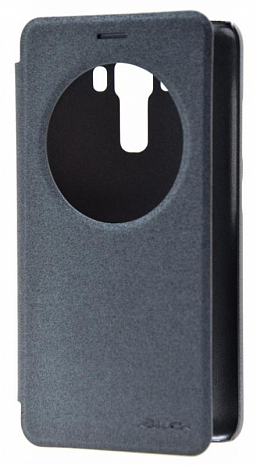 Чехол-книжка для Asus Zenfone 3 Laser ZC551KL Nillkin Sparkle Series View Case (Черный)