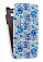 Кожаный чехол для Samsung Galaxy Grand 3 / MAX (SM-G7200) Armor Case "Full" (Белый) (Дизайн 18/18)
