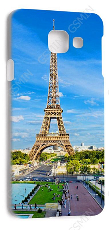 Чехол-накладка для Samsung Galaxy A3 (2016) (Белый) (Дизайн 155)