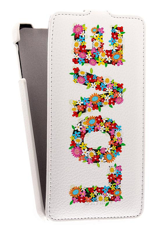 Кожаный чехол для Samsung Galaxy Note 3 (N9005) Armor Case "Full" (Белый) (Дизайн 14/14)