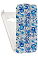 Кожаный чехол для Samsung Galaxy Ace 4 Lite (G313h) Armor Case (Белый) (Дизайн 18/18)