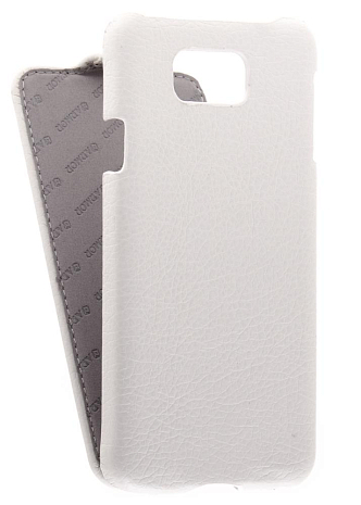 Кожаный чехол для Samsung Galaxy Alpha (G850F) Armor Case "Full" (Белый) (Дизайн 140)