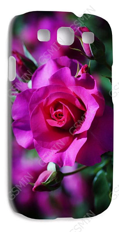 Чехол-накладка для Samsung Galaxy S3 (i9300) (Белый) (Дизайн 160)