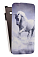 Кожаный чехол для Samsung Galaxy J7 Armor Case "Full" (Белый) (Дизайн 117)