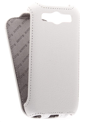 Кожаный чехол для Samsung Galaxy S3 (i9300) Armor Case (Белый) (Дизайн 143)