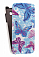 Кожаный чехол для Samsung Galaxy Grand 3 / MAX (SM-G7200) Armor Case "Full" (Белый) (Дизайн 12/12)
