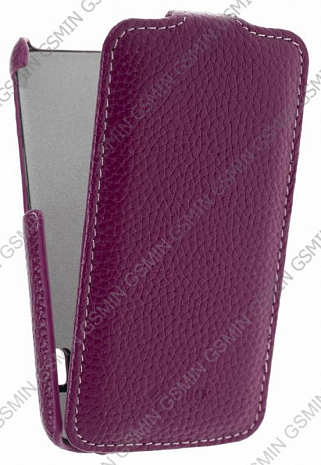    LG Optimus L5 II Dual / E455 Sipo Premium Leather Case - V-Series ()