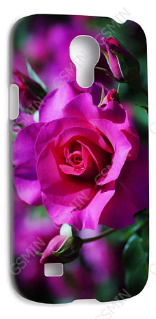 Чехол-накладка для Samsung Galaxy S4 Mini (i9190) (Белый) (Дизайн 160)