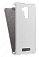 Кожаный чехол для Asus Zenfone 3 Max ZC520TL Aksberry Protective Flip Case (Белый)