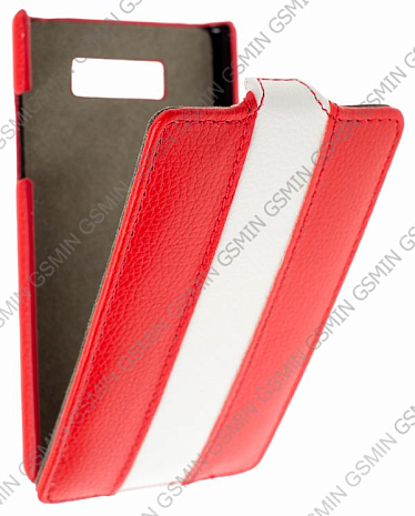    LG Optimus L7 / P700 Art Case (Red/White)