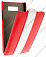    LG Optimus L7 / P700 Art Case (Red/White)