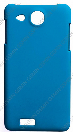 Чехол-накладка для Alcatel One Touch Idol Ultra 6033 RHDS (Синий)