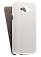 Кожаный чехол для Samsung Galaxy J7 Armor Case "Full" (Белый) (Дизайн 149)
