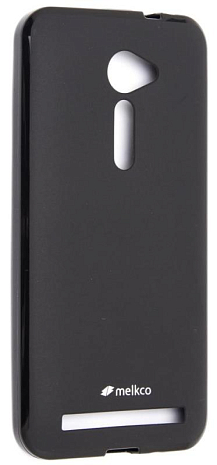 Чехол силиконовый для Asus Zenfone 2 ZE500CL Melkco Poly Jacket TPU (Black Mat)