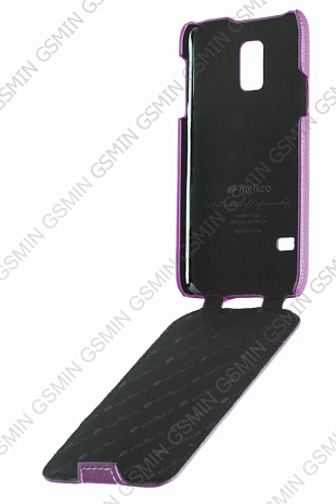    Samsung Galaxy S5 mini Melkco Premium Leather Case - Jacka Type (Purple LC)
