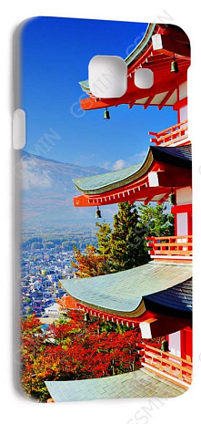 Чехол-накладка для Samsung Galaxy A3 (2016) (Белый) (Дизайн 169)