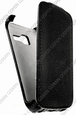 Кожаный чехол для Samsung S6102 Galaxy Y Duos Armor Case (Черный)
