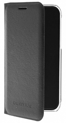 Чехол-книжка для Samsung Galaxy A3 (2017) Aksberry Air Case (Черный)