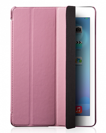 Кожаный чехол для iPad Air Hoco Leather case Duke Series (Розовый)