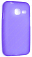 Чехол силиконовый для Samsung Galaxy J1 mini (2016) TPU матовый (Фиолетовый)