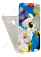 Кожаный чехол для Alcatel One Touch POP 3 5015D Armor Case (Белый) (Дизайн 173)