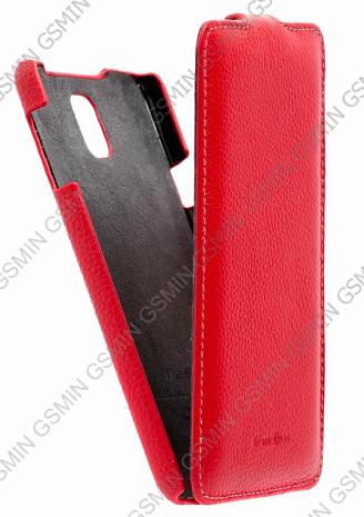 Кожаный чехол для Samsung Galaxy Note 3 (N9005) Melkco Premium Leather Case - Jacka Type (Red LC)