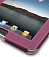    iPad 1 Melkco Leather case Limited Edition - Book Type (Purple LC)