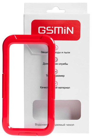 Водонепроницаемый чехол для Apple iPhone 7/8 GSMIN WaterProof Case (Красный)