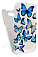 Кожаный чехол для Samsung Galaxy Note 2 (N7100) Armor Case (Белый) (Дизайн 13/13)