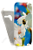 Кожаный чехол для Alcatel One Touch Pop D3 4035D Armor Case (Белый) (Дизайн 173)