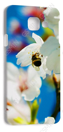 Чехол-накладка для Samsung Galaxy A3 (2016) (Белый) (Дизайн 173)