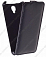 Кожаный чехол для Alcatel One Touch Idol 2 Mini 6016 Armor Case (Черный)