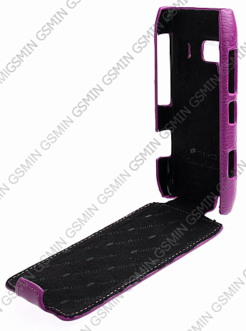    Nokia N8 Melkco Leather Case - Jacka Type (Purple LC)