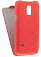 Кожаный чехол для Samsung Galaxy S5 mini Art Case (Красный)