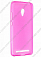 Чехол силиконовый для Asus Zenfone 6 TPU Прозрачно-Матовый (Малиновый)