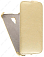 Кожаный чехол для Alcatel POP 2 Premium 7044Y Armor Case (Золотой)